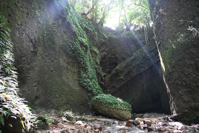 伊尾木洞_神秘的な洞窟